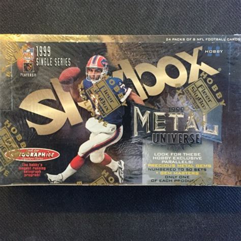 metal universe football hobby box